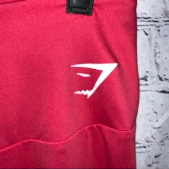 Gymshark Red Training Cropped Leggings‎ Size Small - Picture 5 of 6